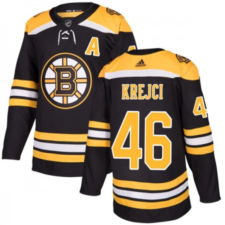 Miehille NHL Boston Bruins Pelipaita David Krejci 46 Adidas Musta Authentic